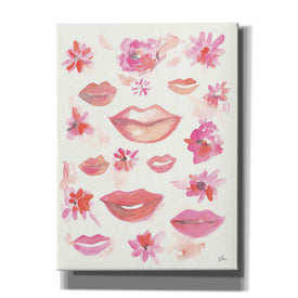 'Lips' by Jessica Mingo, Canvas Wall Art