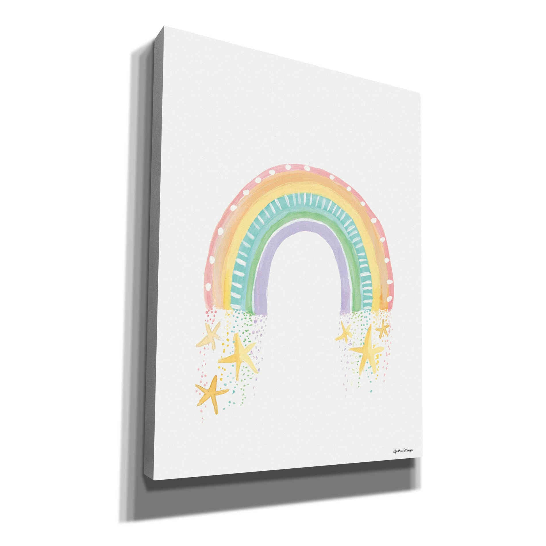 'Rainbow Dream' by Jessica Mingo, Canvas Wall Art