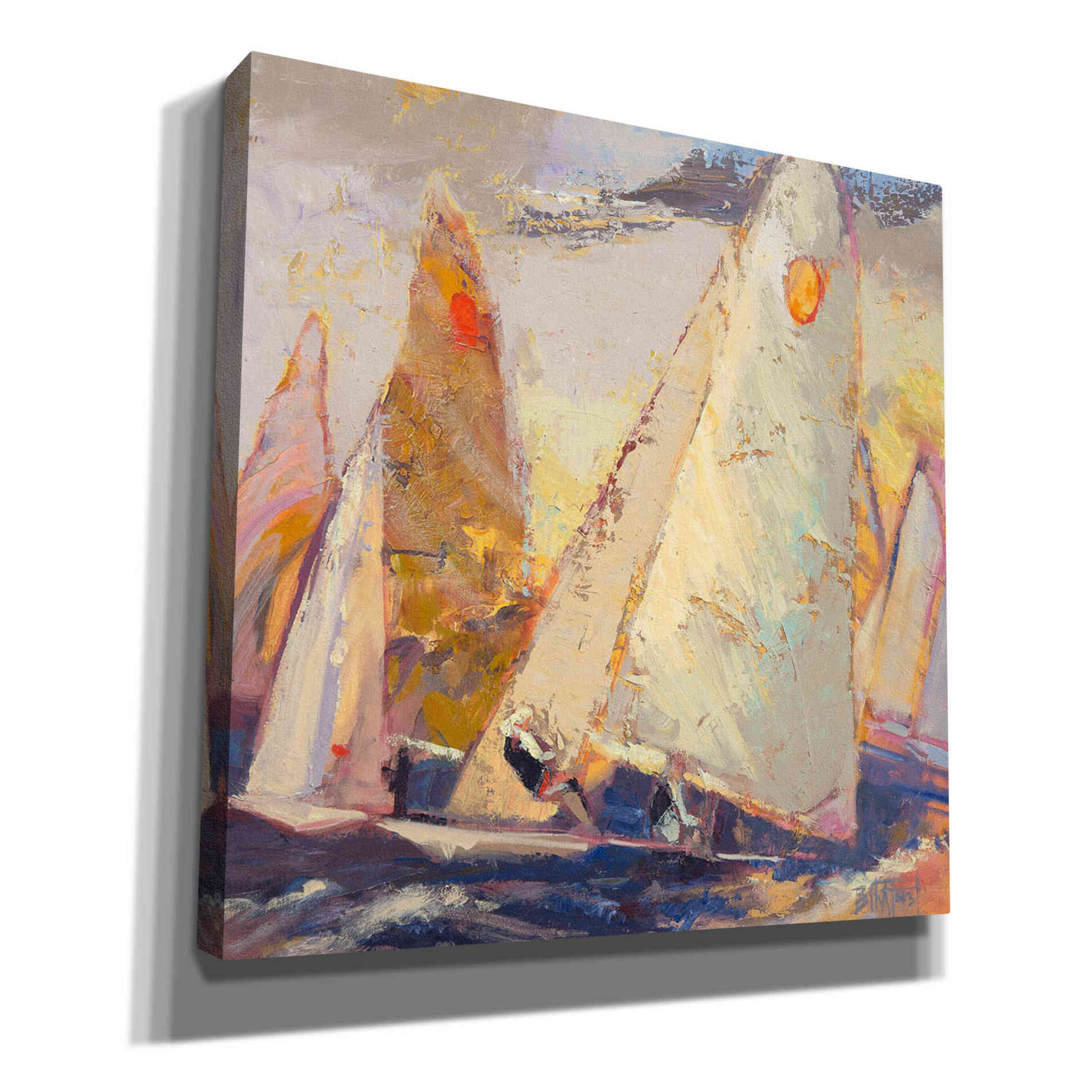 'Caramel Wind' by Beth Forst, Canvas Wall Art