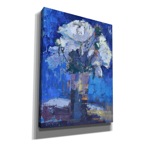 Image of 'White Peonies' by Beth Forst, Canvas Wall Art