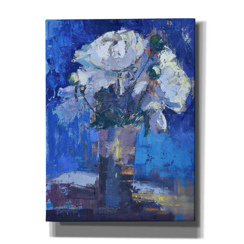 Image of 'White Peonies' by Beth Forst, Canvas Wall Art