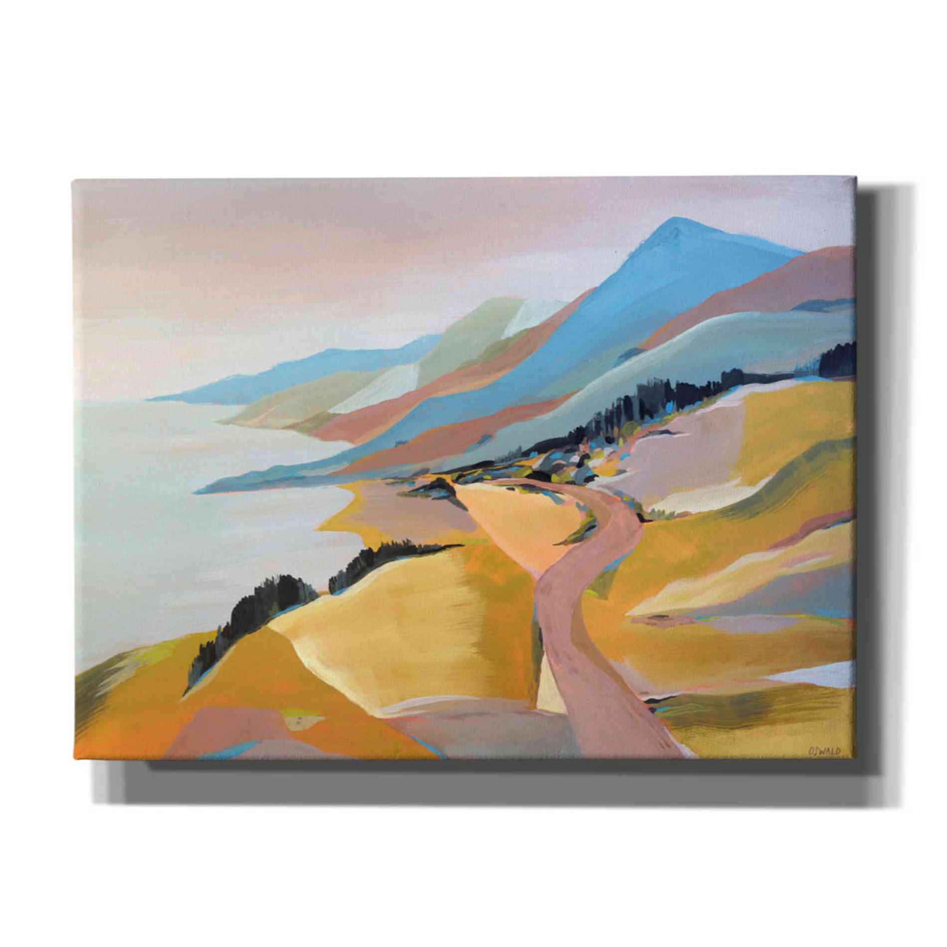 'Monterey to The Sea' by Pete Oswald, Canvas Wall Art