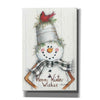 'Country Snowman' by Mary Ann June, Canvas Wall Art