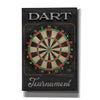 'Dart Tournament' by Mollie B, Canvas Wall Art