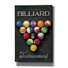 'Billiards Tournament' by Mollie B, Canvas Wall Art