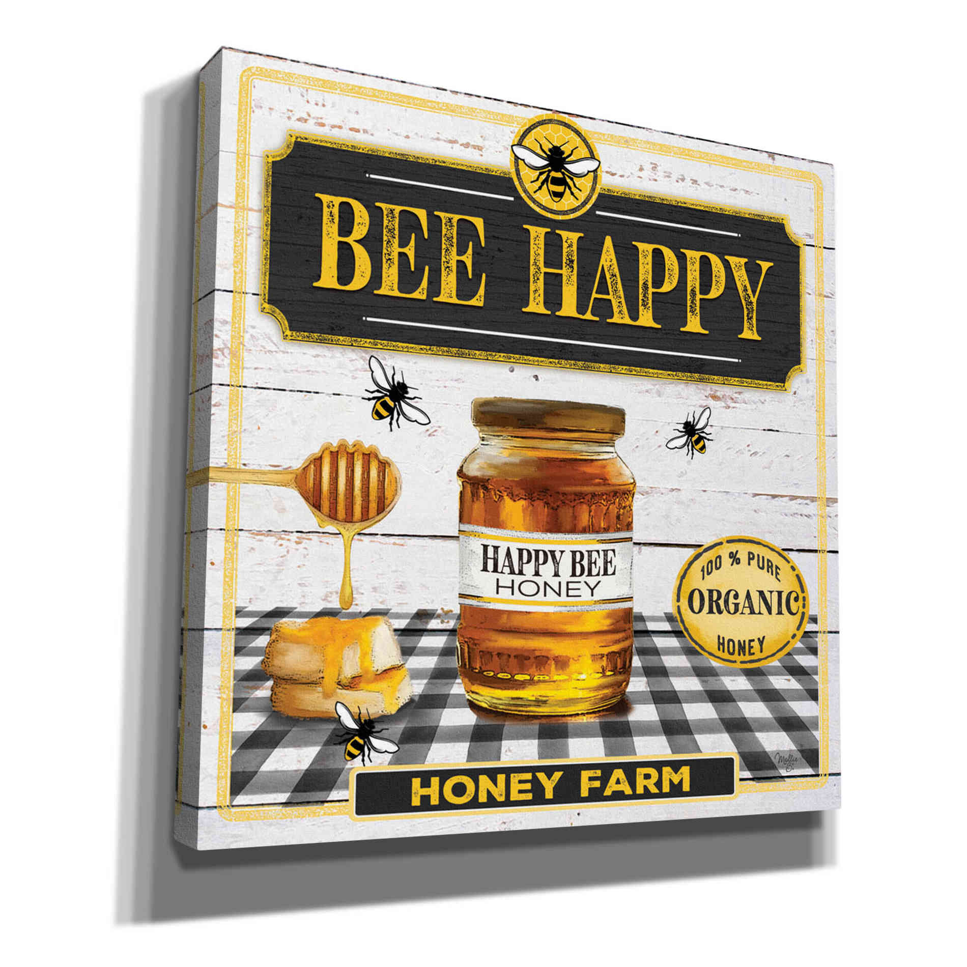 'Honey' by Mollie B, Canvas Wall Art