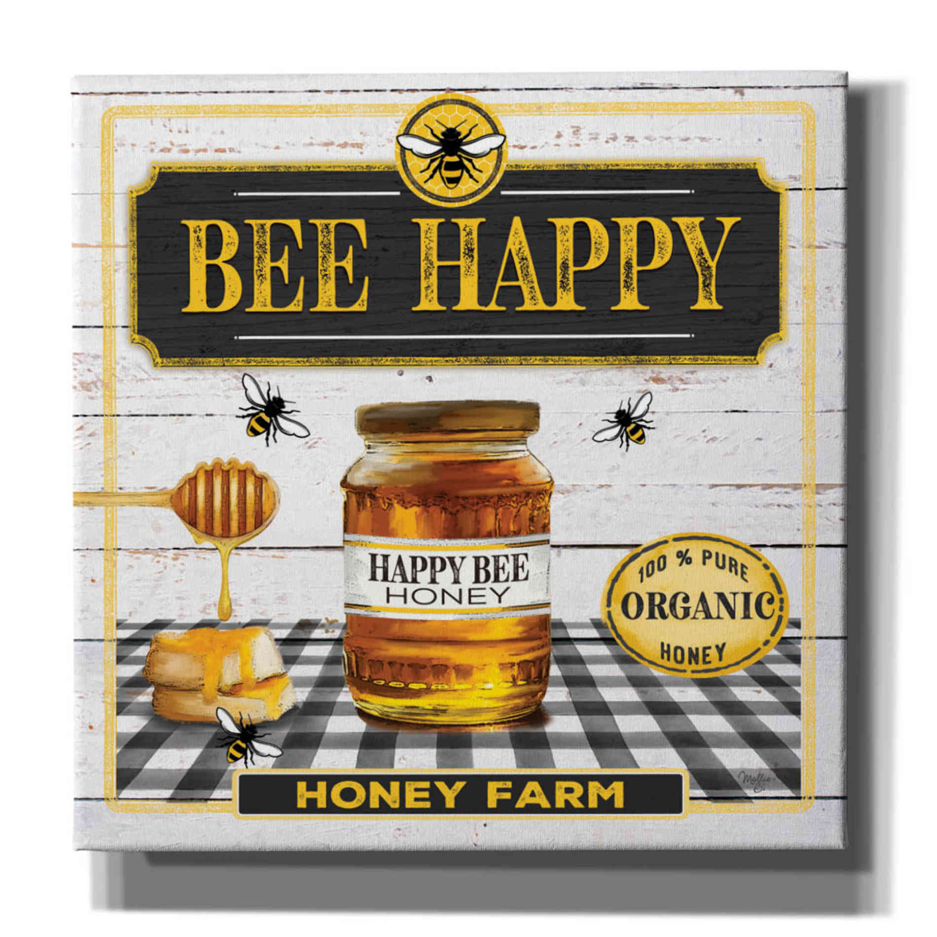 'Honey' by Mollie B, Canvas Wall Art