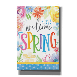 'Welcome Spring' by Mollie B, Canvas Wall Art