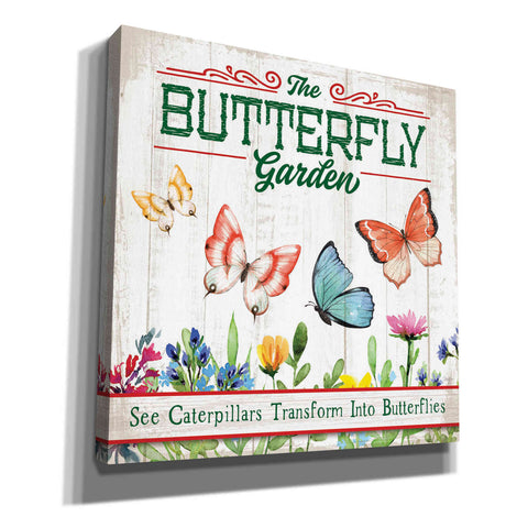 Image of 'Butterly Farm' by Mollie B, Canvas Wall Art