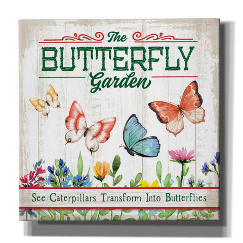 Image of 'Butterly Farm' by Mollie B, Canvas Wall Art