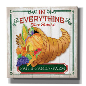 'Give Thanks' by Mollie B, Canvas Wall Art