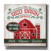 'The Red Barn' by Mollie B, Canvas Wall Art