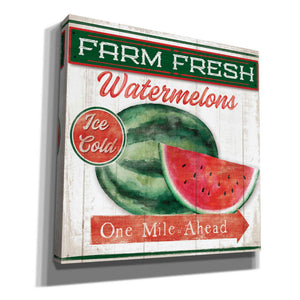 'Watermelon Farm' by Mollie B, Canvas Wall Art