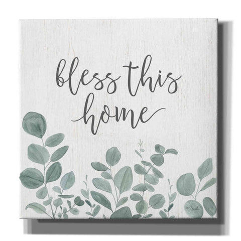 Image of 'Bless This Home Eucalyptus' by Kate Sherrill, Canvas, Wall Art