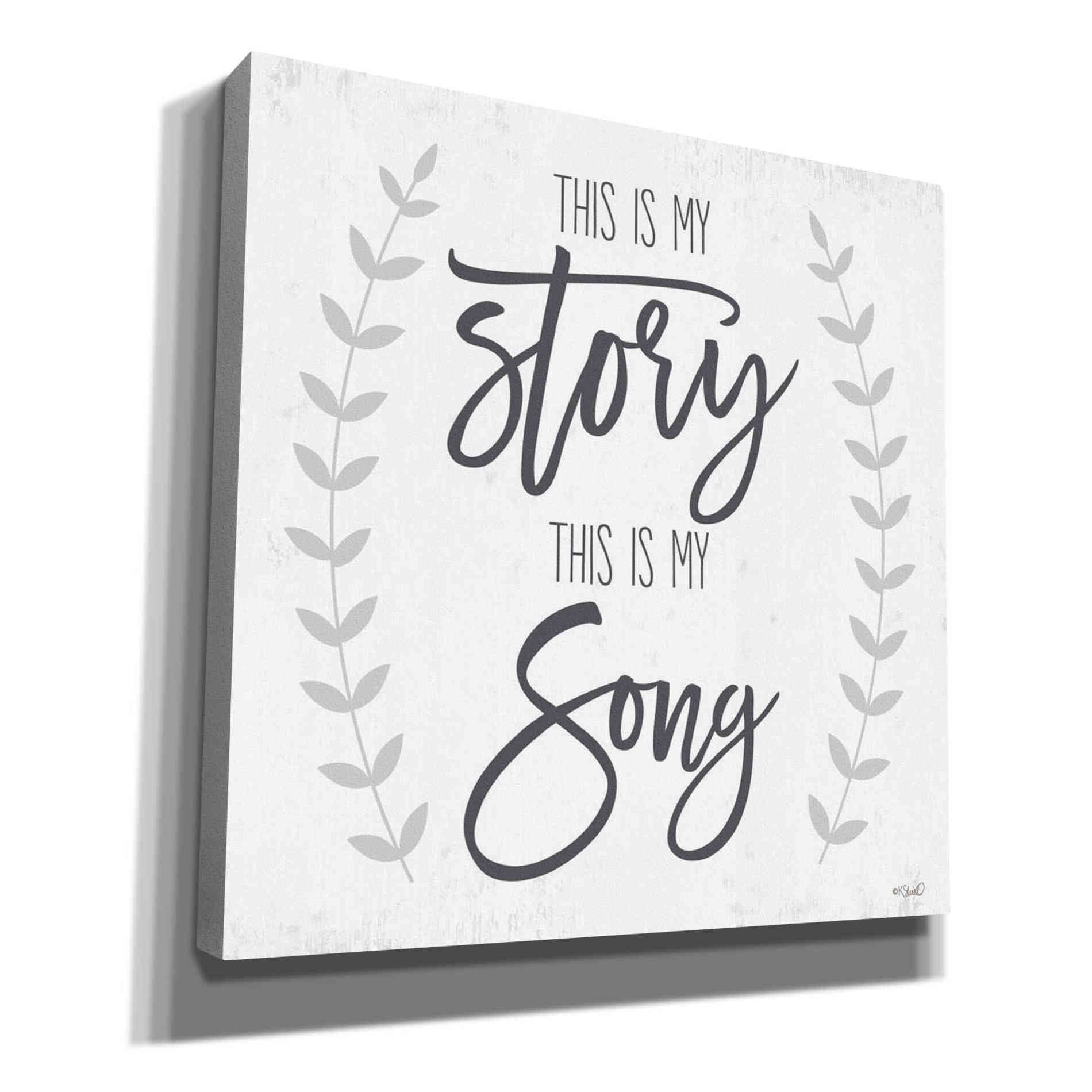 'This is My Story I' by Kate Sherrill, Canvas, Wall Art