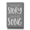 'This Is My Story' by Kate Sherrill, Canvas, Wall Art