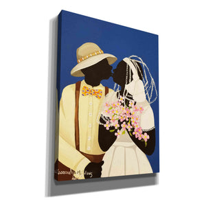 'You May Kiss The Bride' by Cassandra Gillens, Canvas, Wall Art
