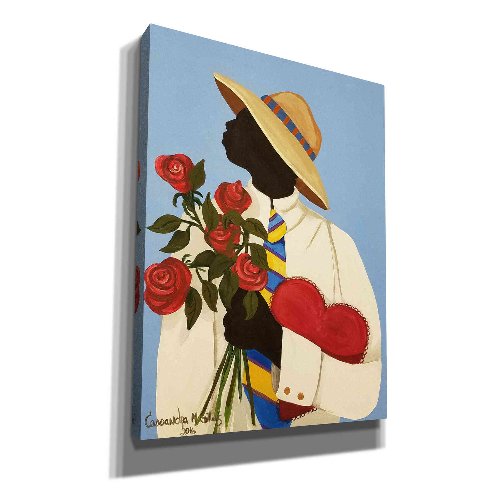 'My Love For You' by Cassandra Gillens, Canvas, Wall Art