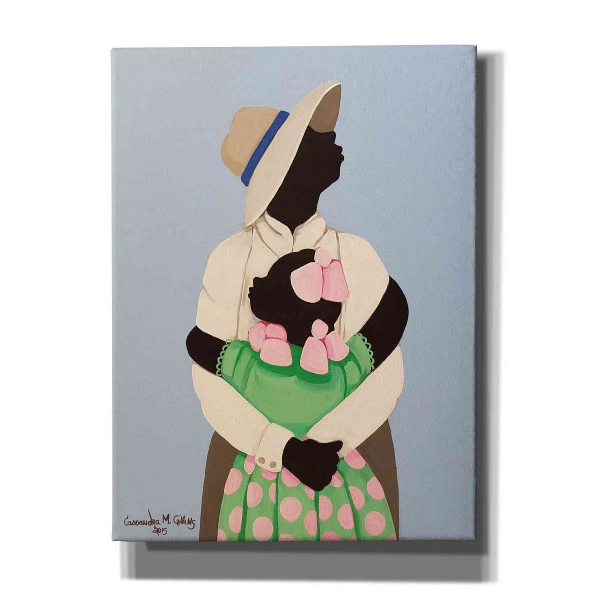 'Daddy' by Cassandra Gillens, Canvas, Wall Art