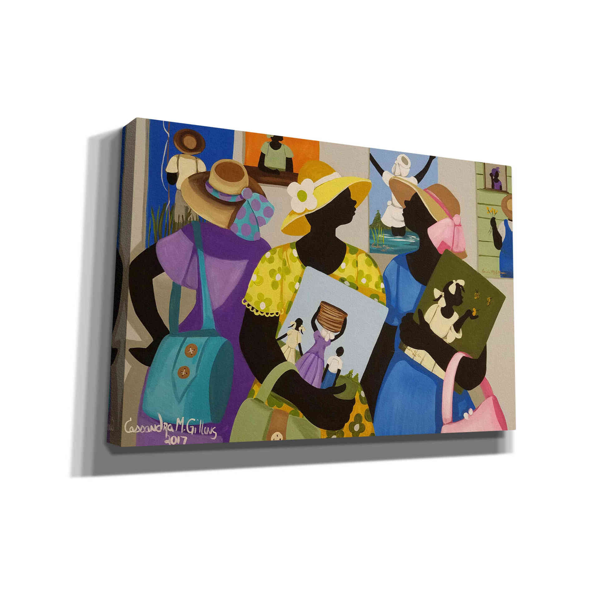 'Buy Art' by Cassandra Gillens, Canvas, Wall Art