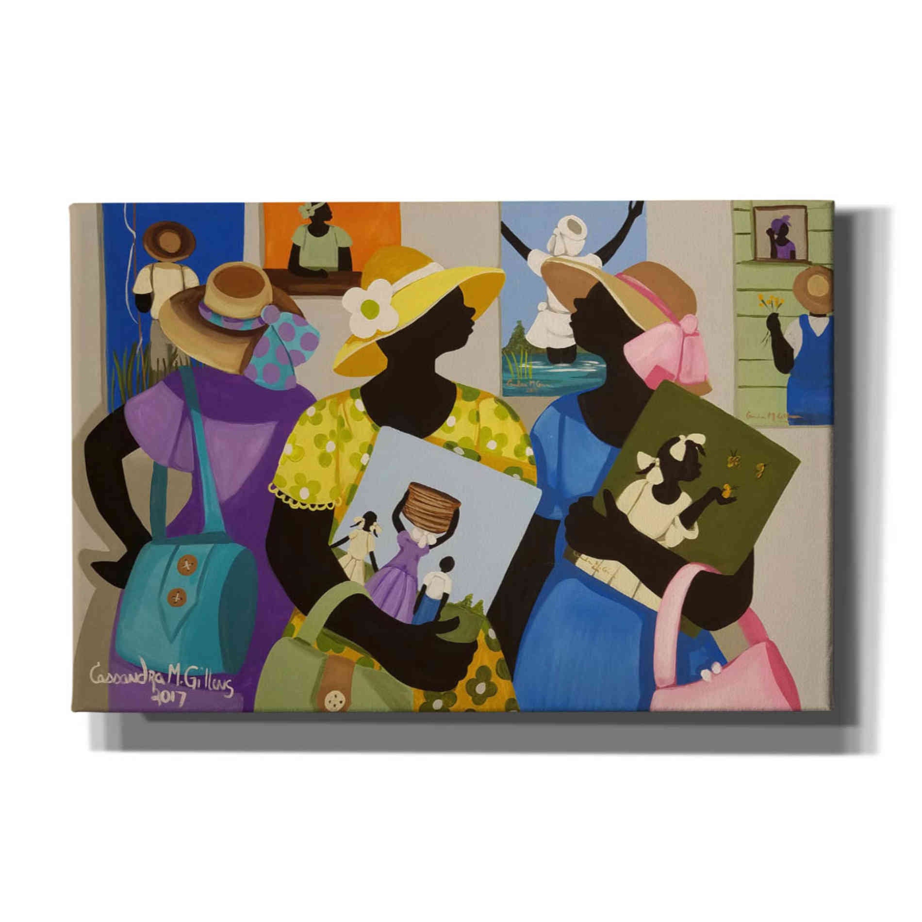 'Buy Art' by Cassandra Gillens, Canvas, Wall Art