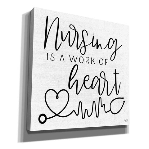 Image of 'Nursing a Work of Heart' by Lux + Me Designs, Canvas, Wall Art