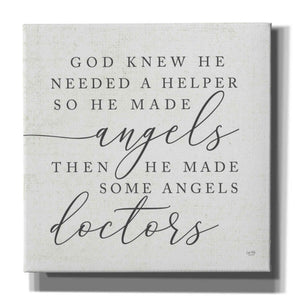 'God Made Angel Doctors' by Lux + Me Designs, Canvas, Wall Art