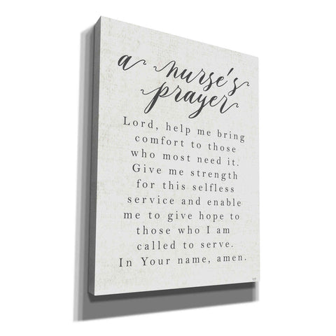 Image of 'A Nurse's Prayer' by Lux + Me Designs, Canvas, Wall Art