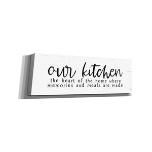 'Our Kitchen' by Lux + Me Designs, Canvas, Wall Art