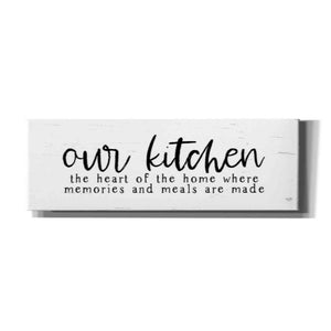 'Our Kitchen' by Lux + Me Designs, Canvas, Wall Art