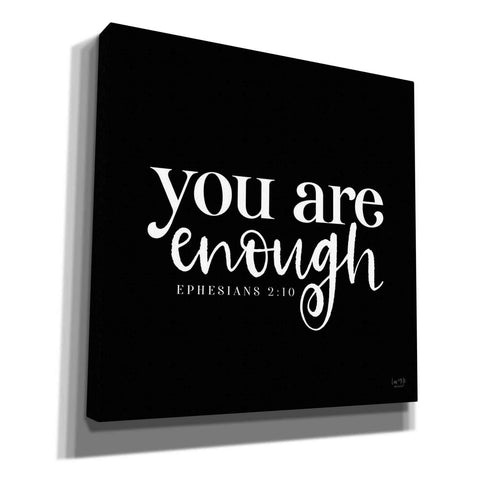 Image of 'You Are Enough' by Lux + Me Designs, Canvas, Wall Art