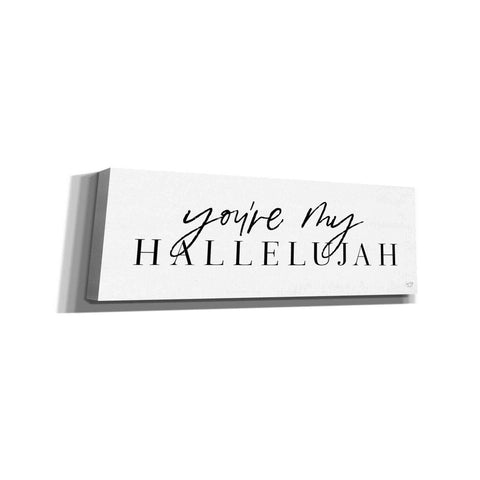 Image of 'You're My Hallelujah' by Lux + Me Designs, Canvas, Wall Art