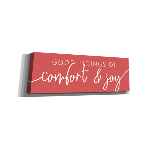 Image of 'Good Tidings of Comfort & Joy' by Lux + Me Designs, Canvas, Wall Art