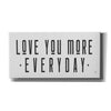 'Love You More' by Lux + Me Designs, Canvas, Wall Art