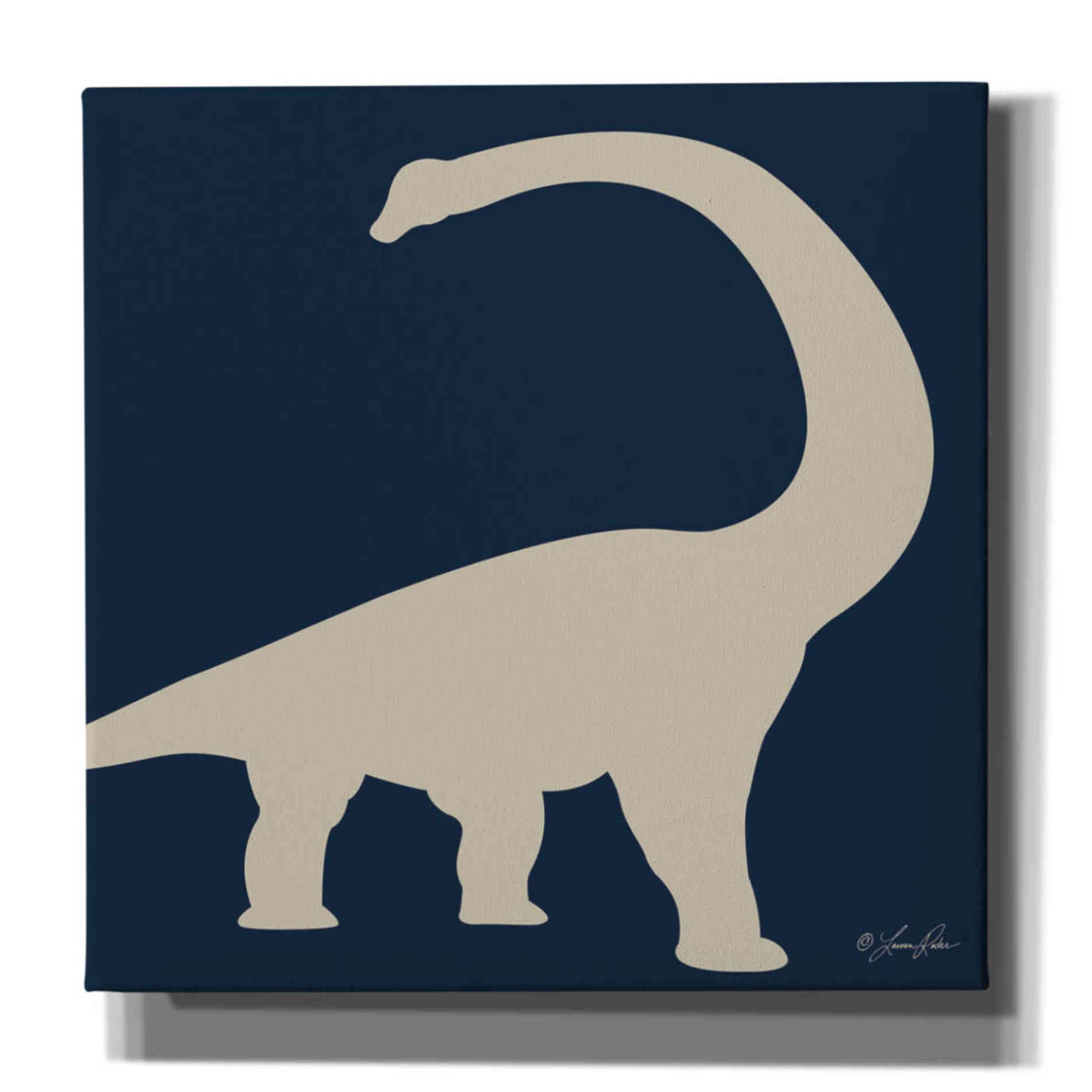'Dino II' by Lauren Rader, Canvas, Wall Art