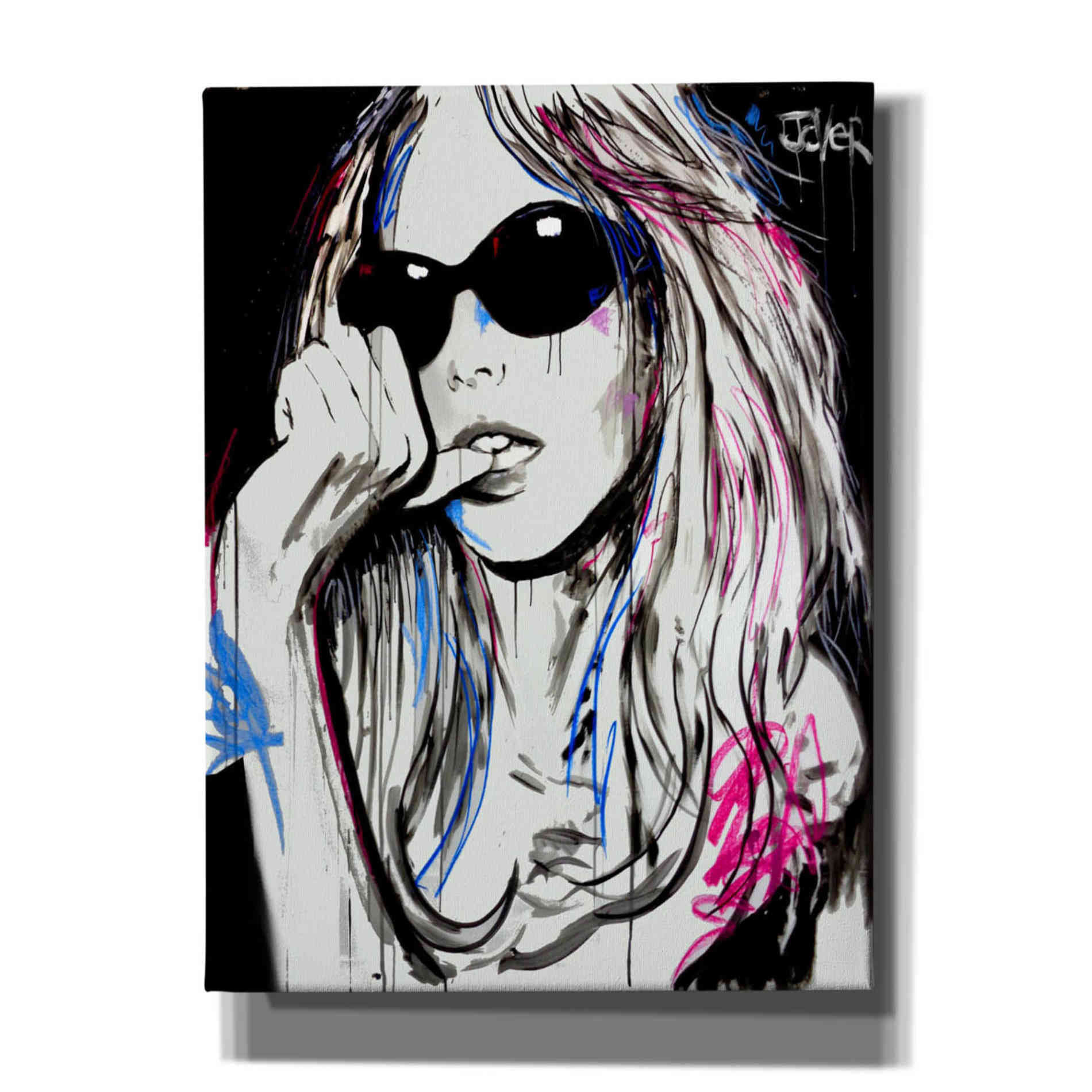 'Catch Ya' by Loui Jover, Canvas, Wall Art