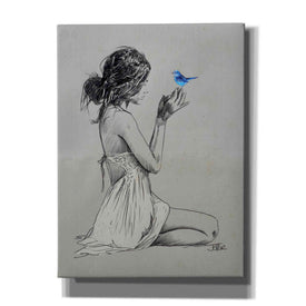 'Hope And Pray' by Loui Jover, Canvas, Wall Art