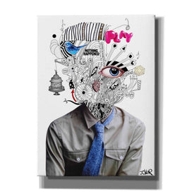 'The Introspect' by Loui Jover, Canvas, Wall Art