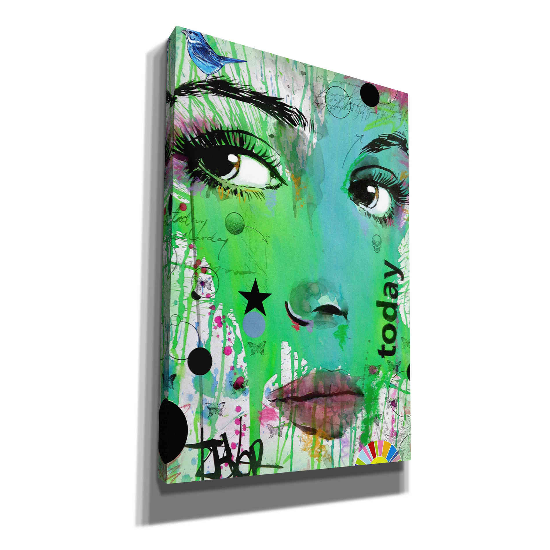'Today' by Loui Jover, Canvas, Wall Art