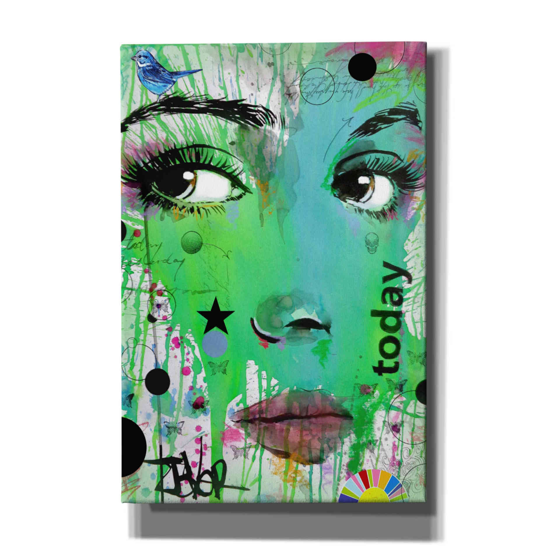 'Today' by Loui Jover, Canvas, Wall Art