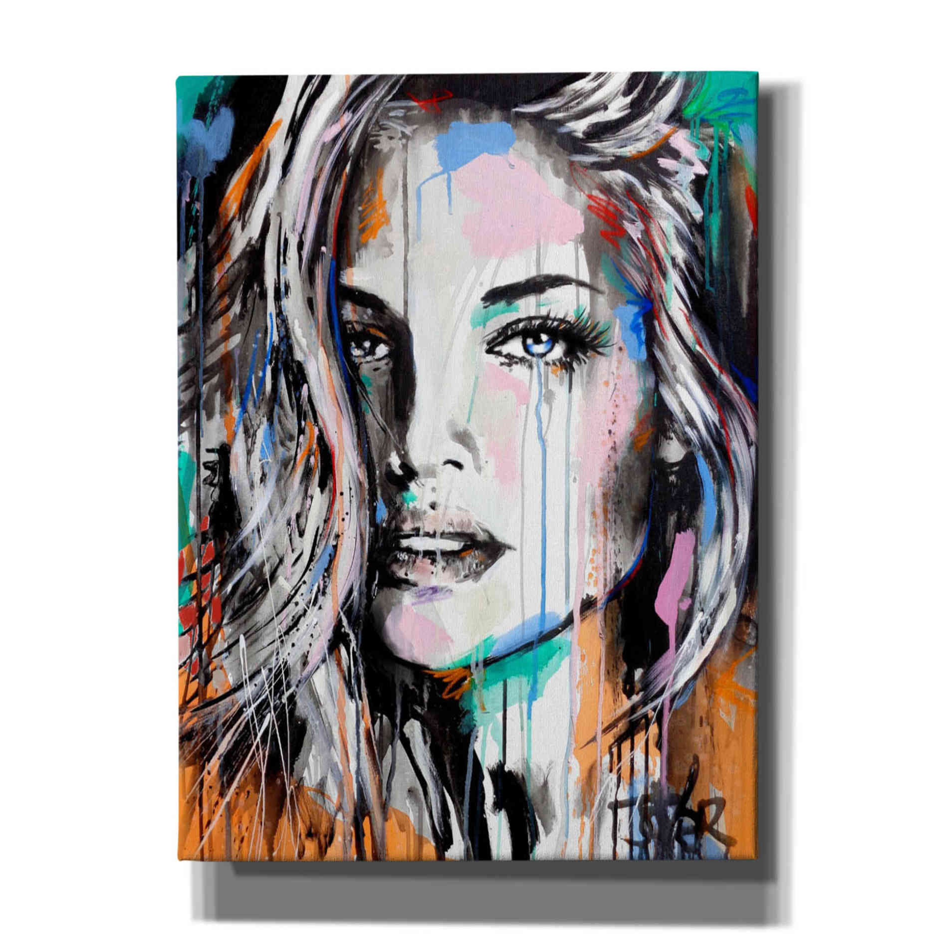 'Valery' by Loui Jover, Canvas, Wall Art