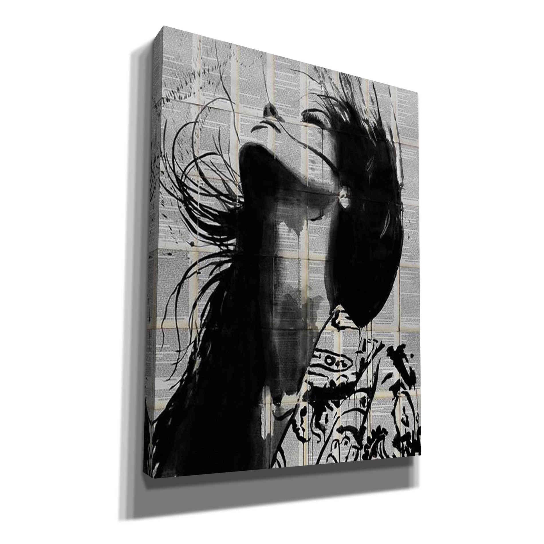 'Wild Flower' by Loui Jover, Canvas, Wall Art