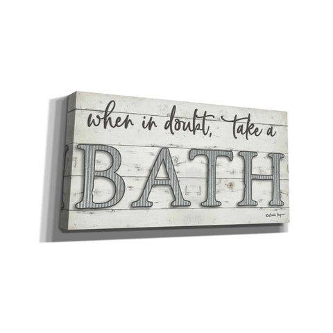 Image of 'When in Doubt Take a Bath' by Susie Boyer, Canvas, Wall Art