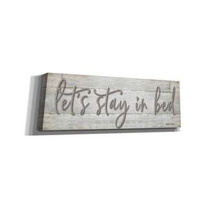 'Let's Stay in Bed' by Susie Boyer, Canvas, Wall Art