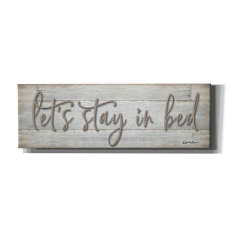 Image of 'Let's Stay in Bed' by Susie Boyer, Canvas, Wall Art