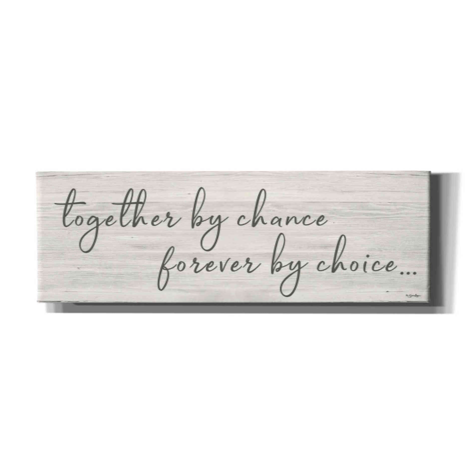 'Together By Chance' by Susie Boyer, Canvas, Wall Art