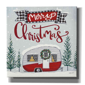 'Merry Christmas Camper' by Sara Baker, Canvas, Wall Art