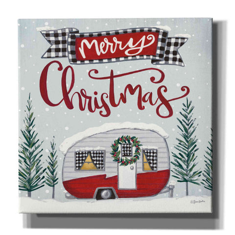 Image of 'Merry Christmas Camper' by Sara Baker, Canvas, Wall Art