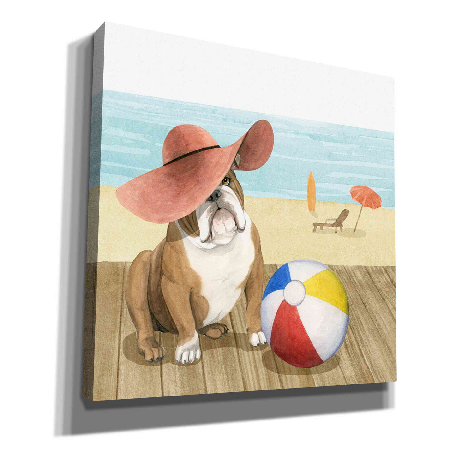 'Let's Go for a Boardwalk I' by Grace Popp, Canvas Wall Art