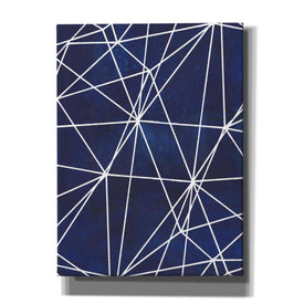 'Indigo Pattern V' by Grace Popp, Canvas Wall Art